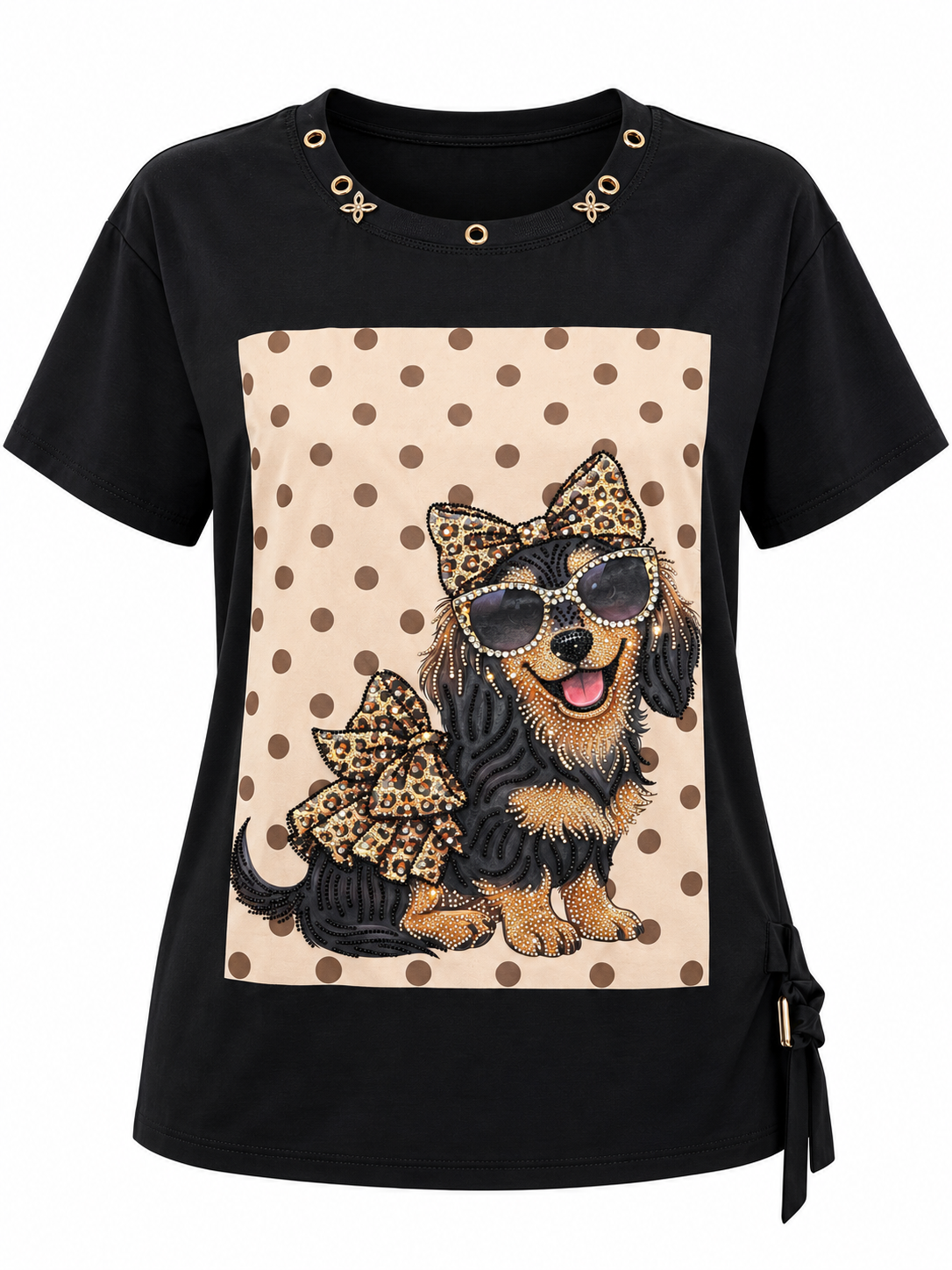 PARIS PUP GLAM TEE