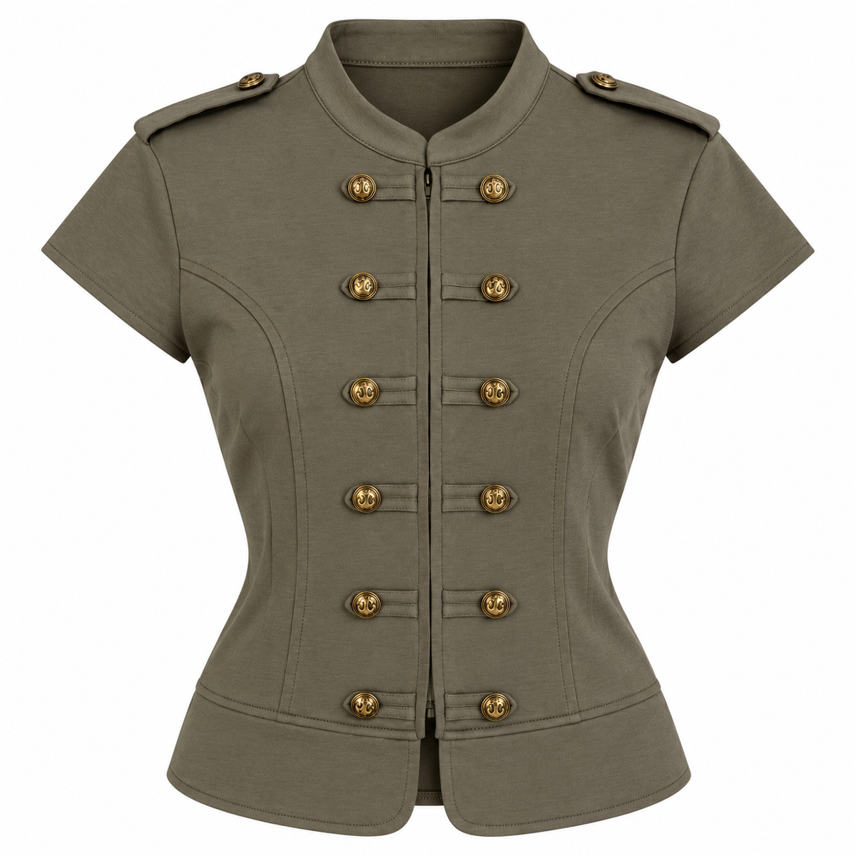 ROYAL MILITARY GOLD BUTTON