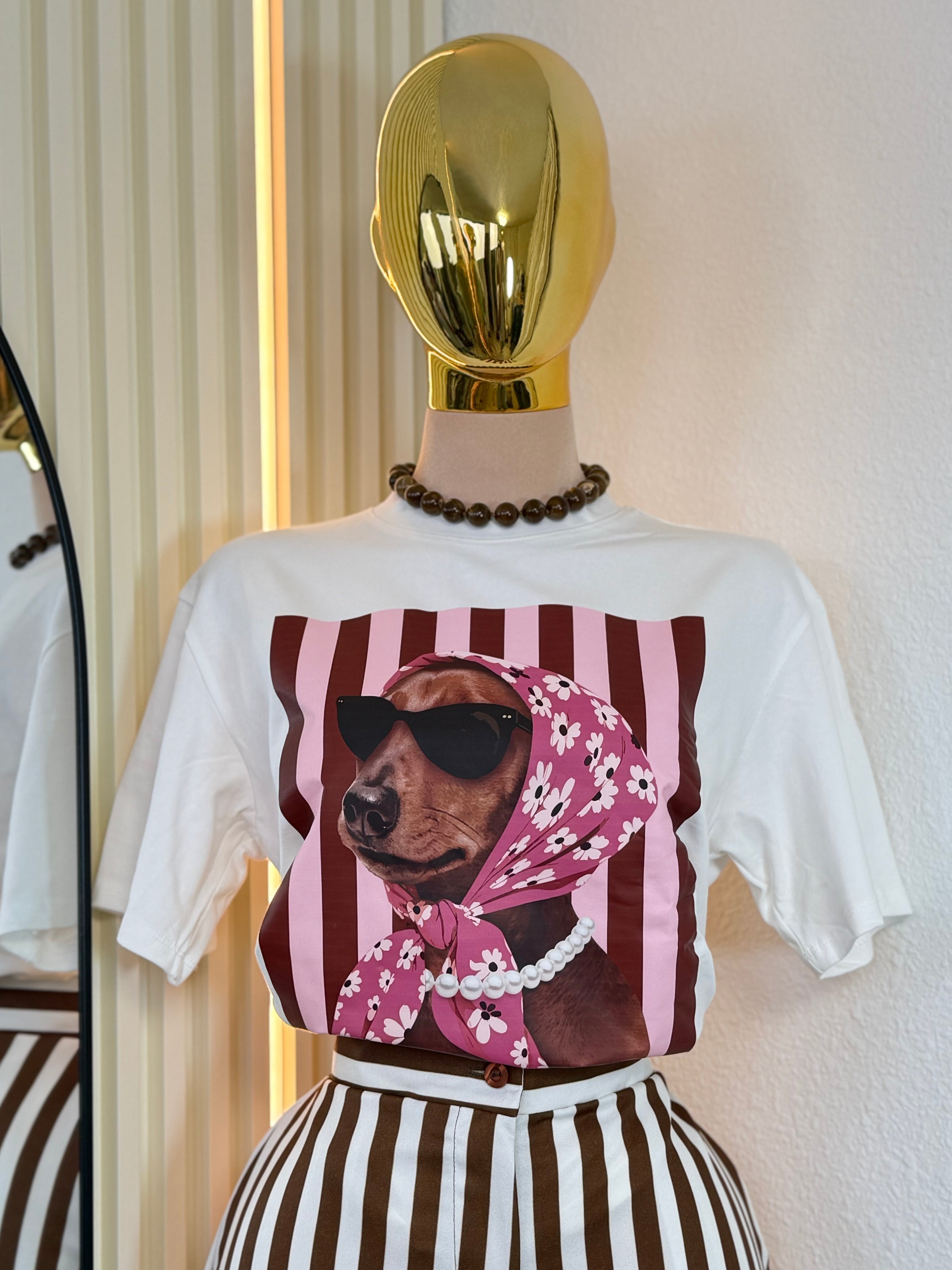 ZAHARA LACE T-SHIRT