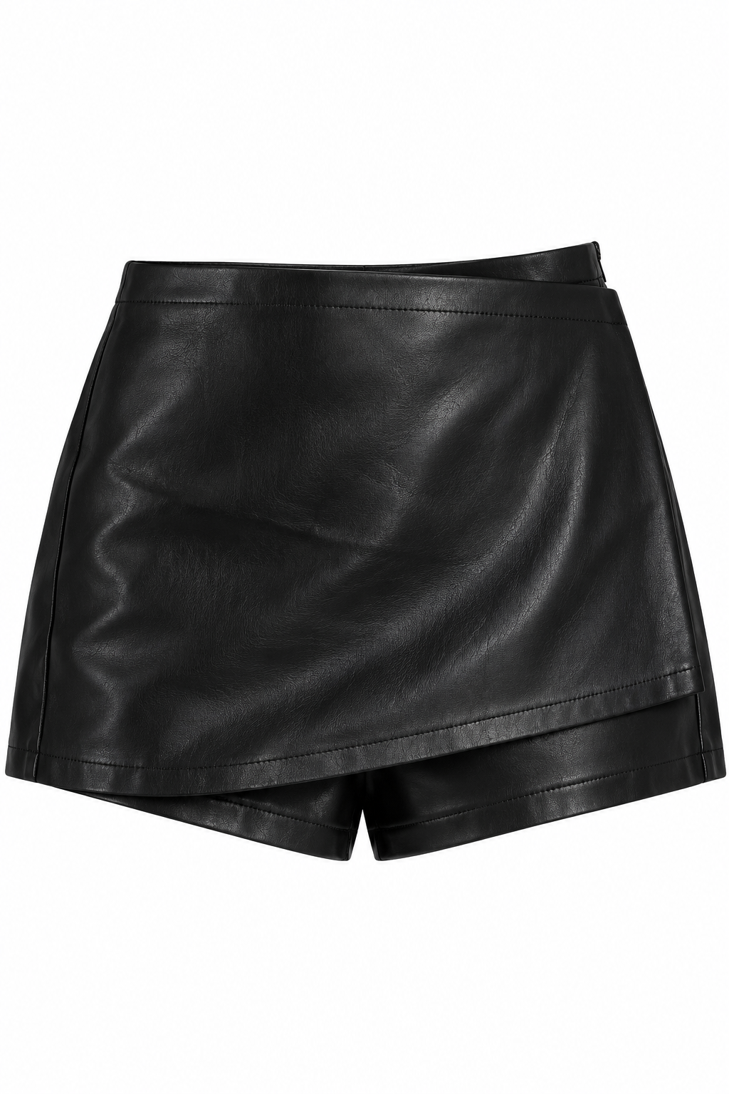 VARENA LEATHER SKORT