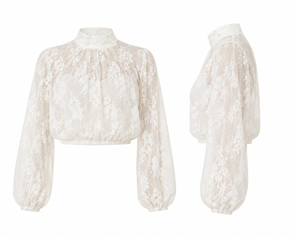 LACE ROMANCE BLOUSE