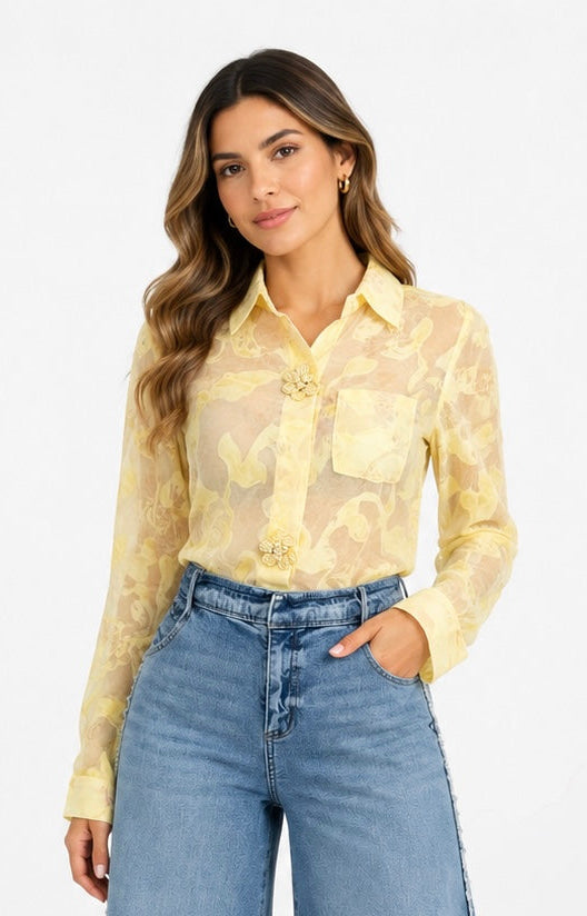MAISIE SHEER SHIRT