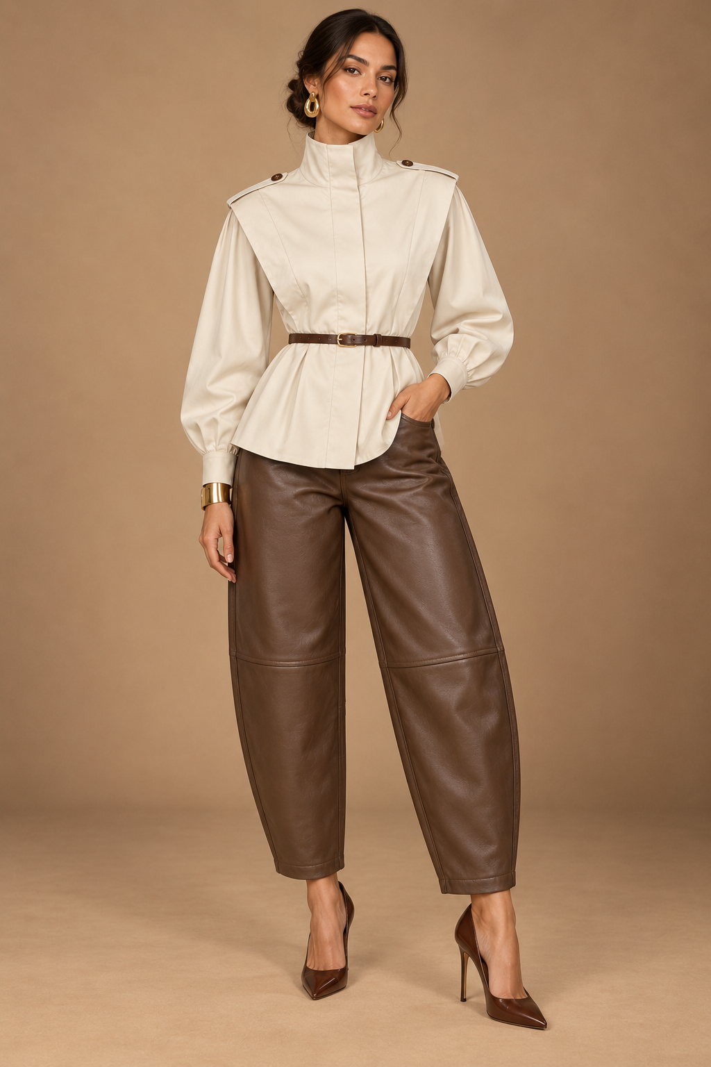 ODELIA BELTED JACKET