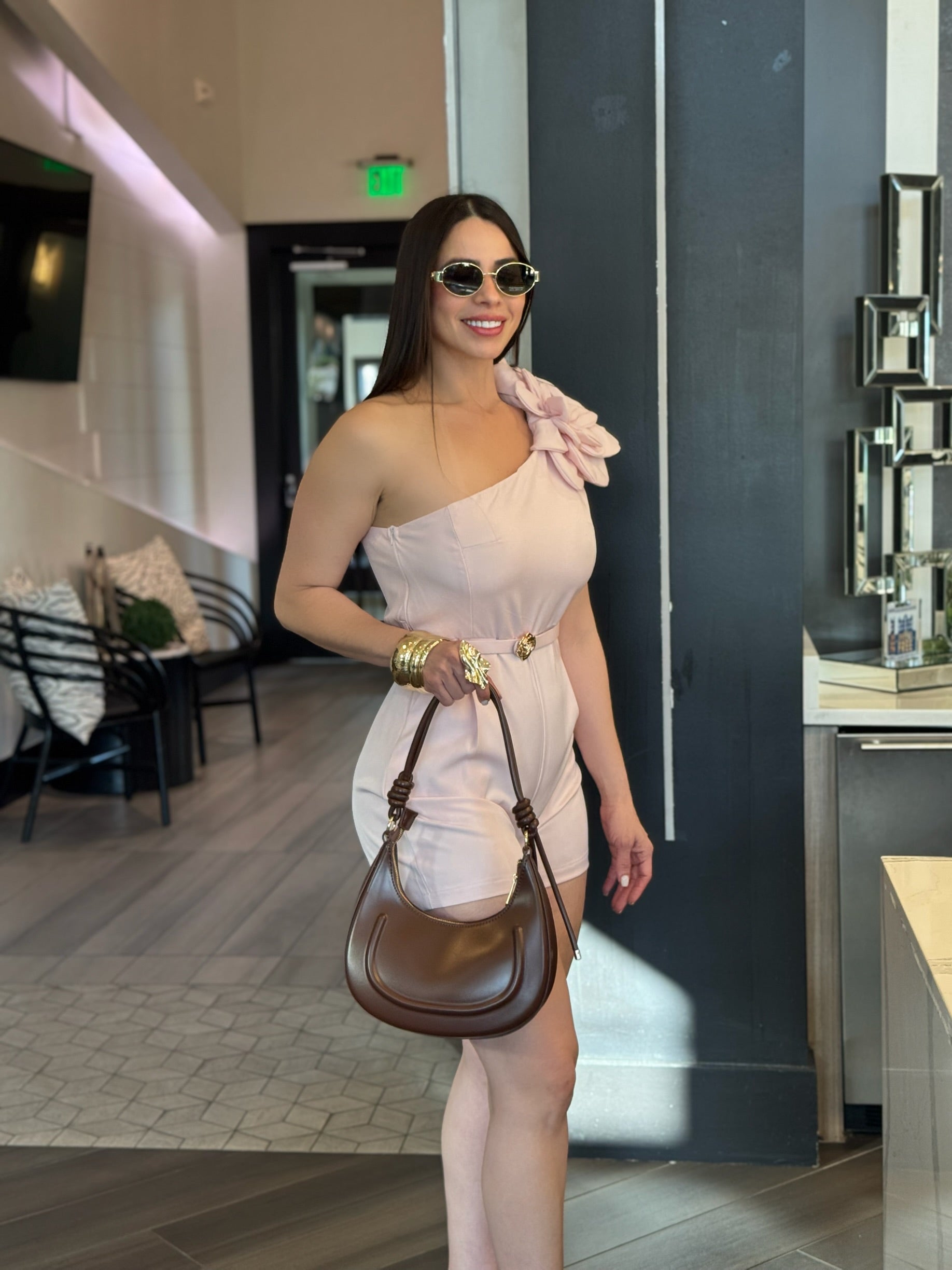 ALARA ROMPER BLUSH