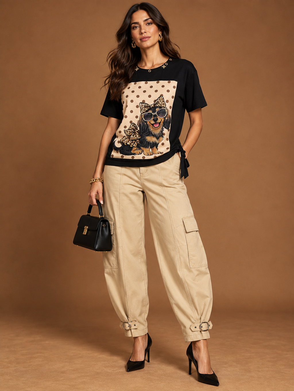 PARIS PUP GLAM TEE