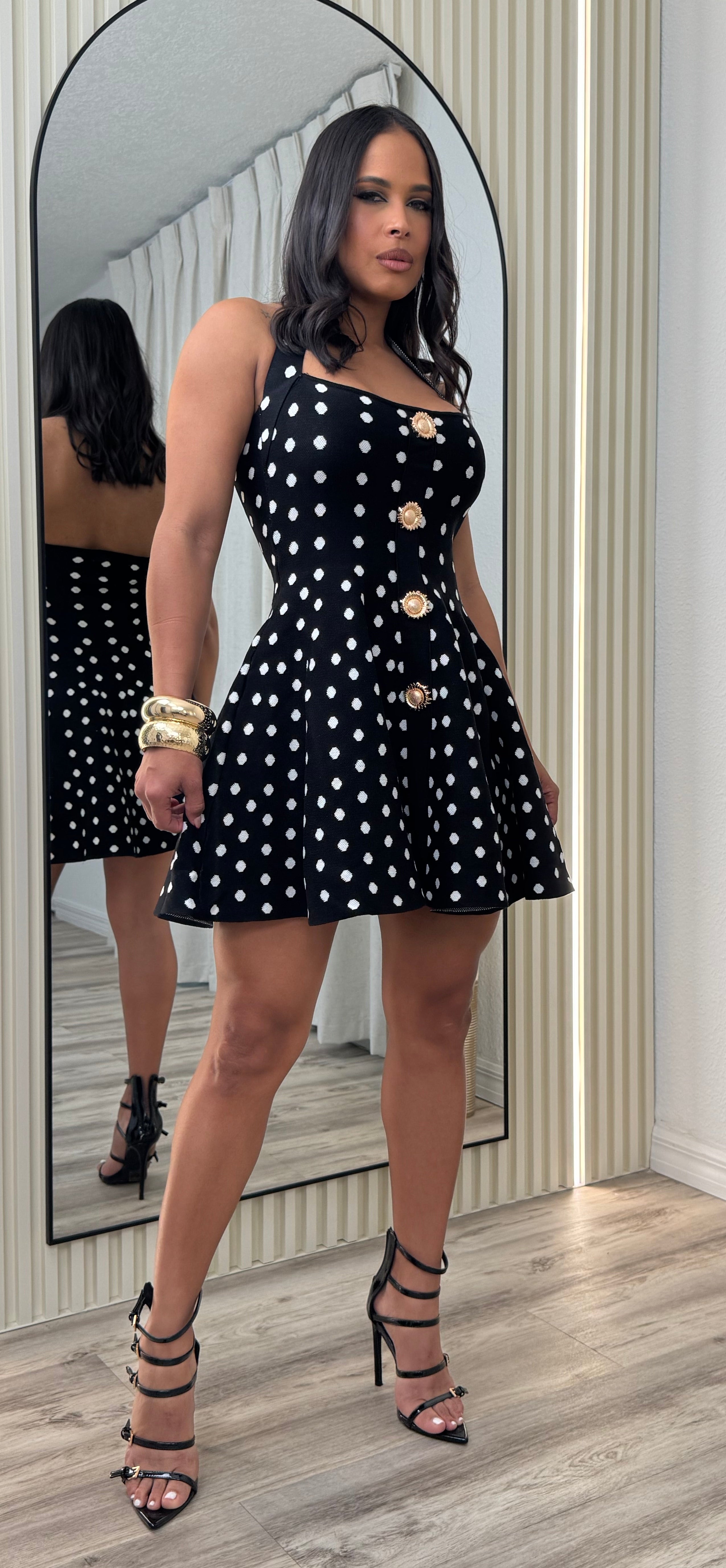 MONACO DOT ÉCLAT DRESS