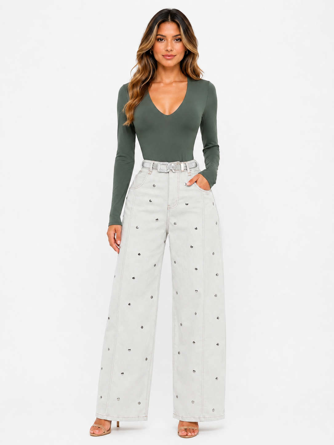 MILA V-NECK BODYSUIT
