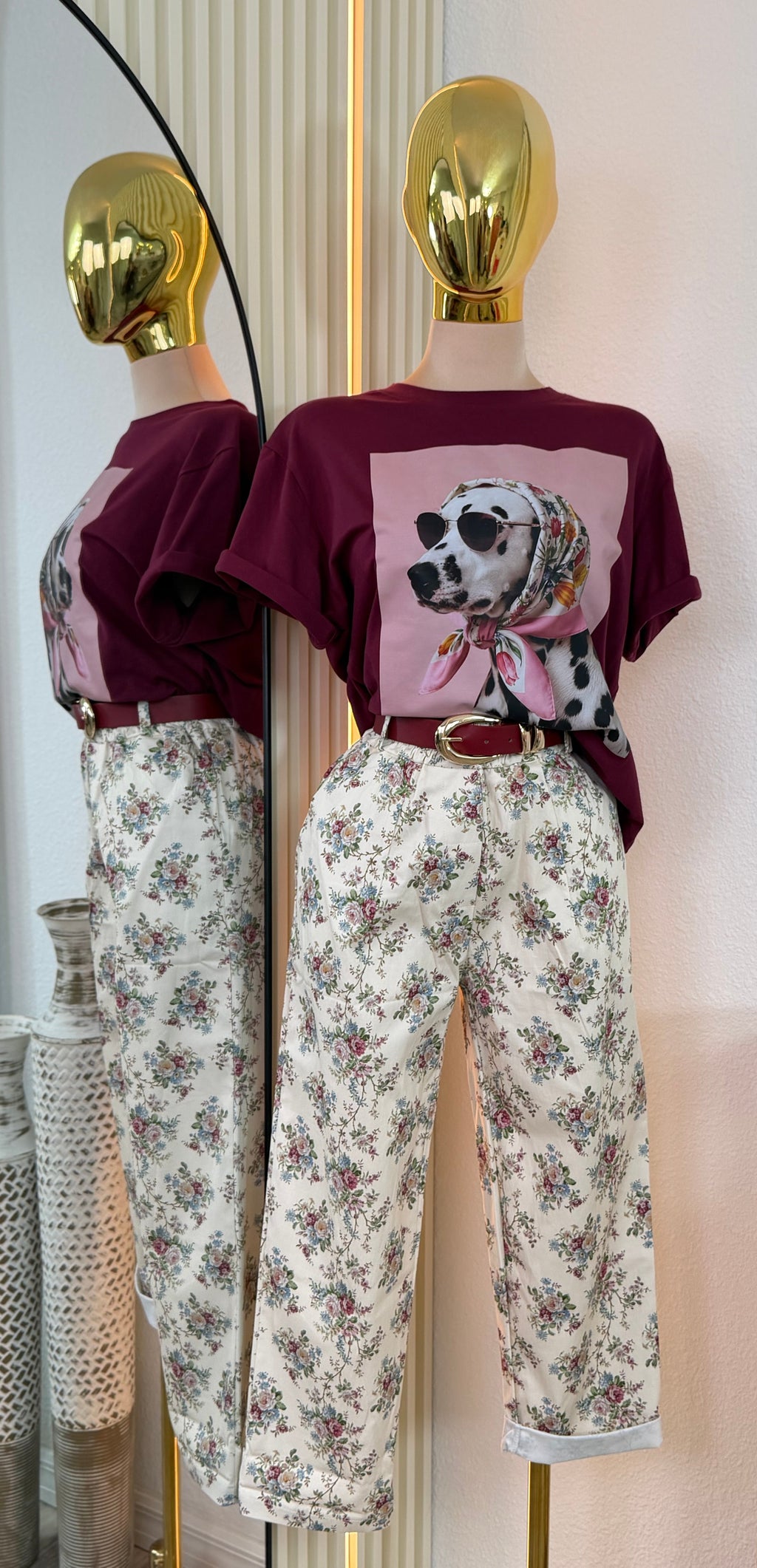 EMILIA FLORAL ITALIAN PANTS