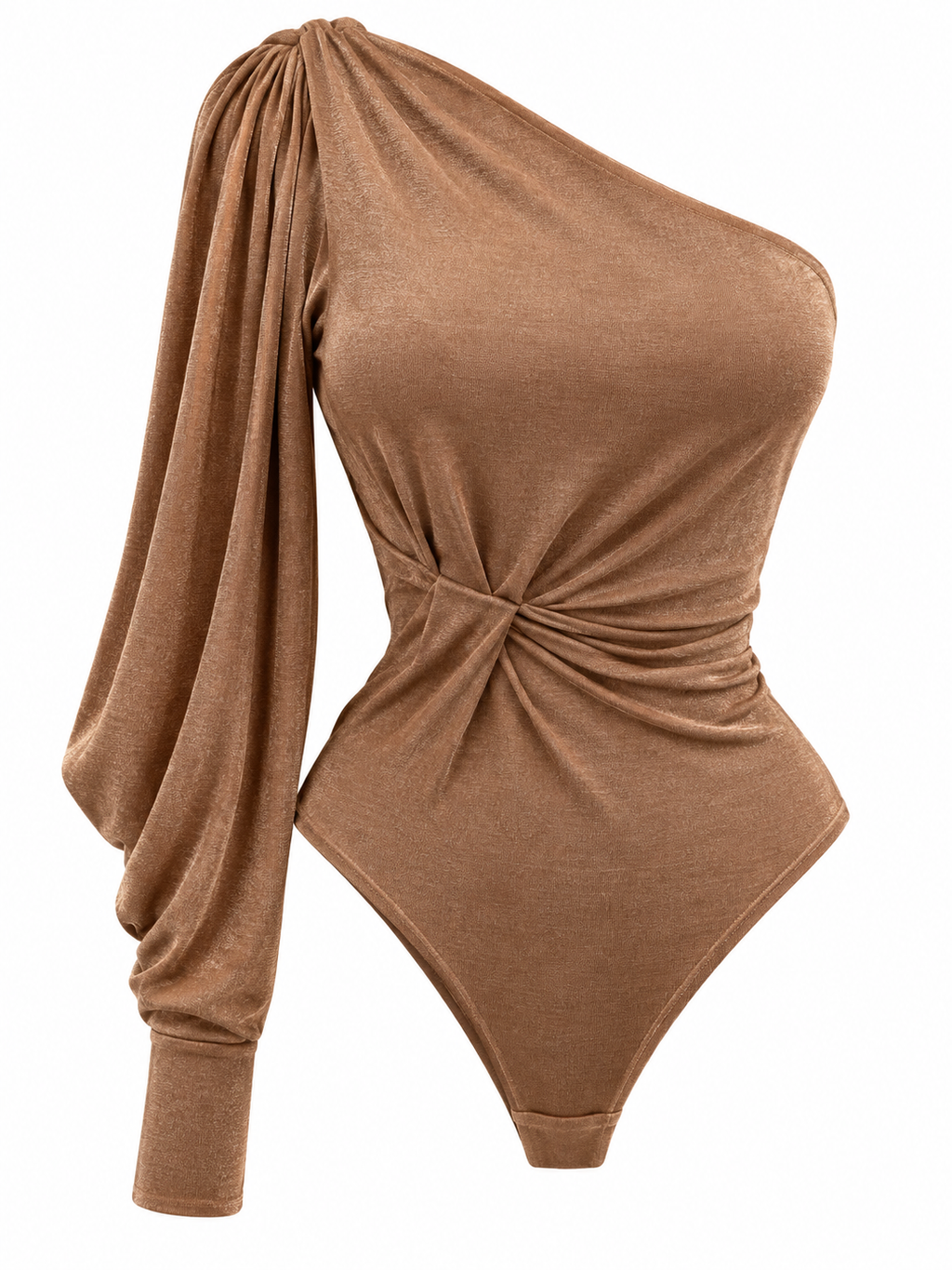 GOLDEN MUSE ONE SHOULDER BODYSUIT