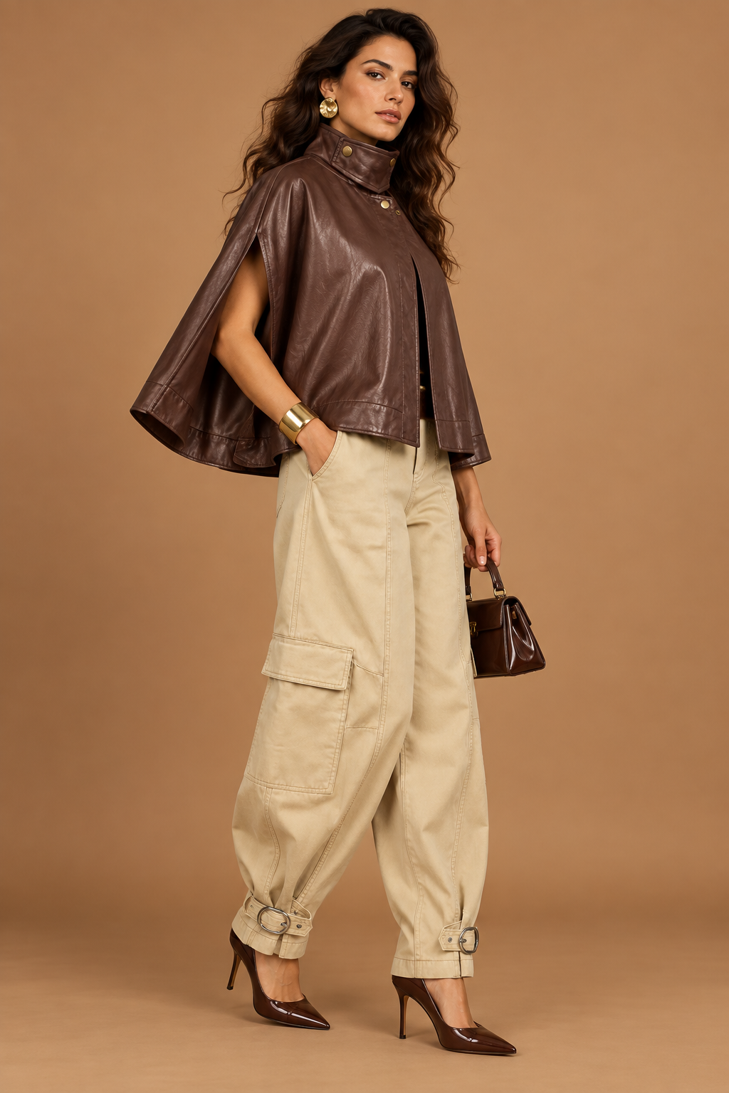 SIERRA BUCKLE CARGO PANTS