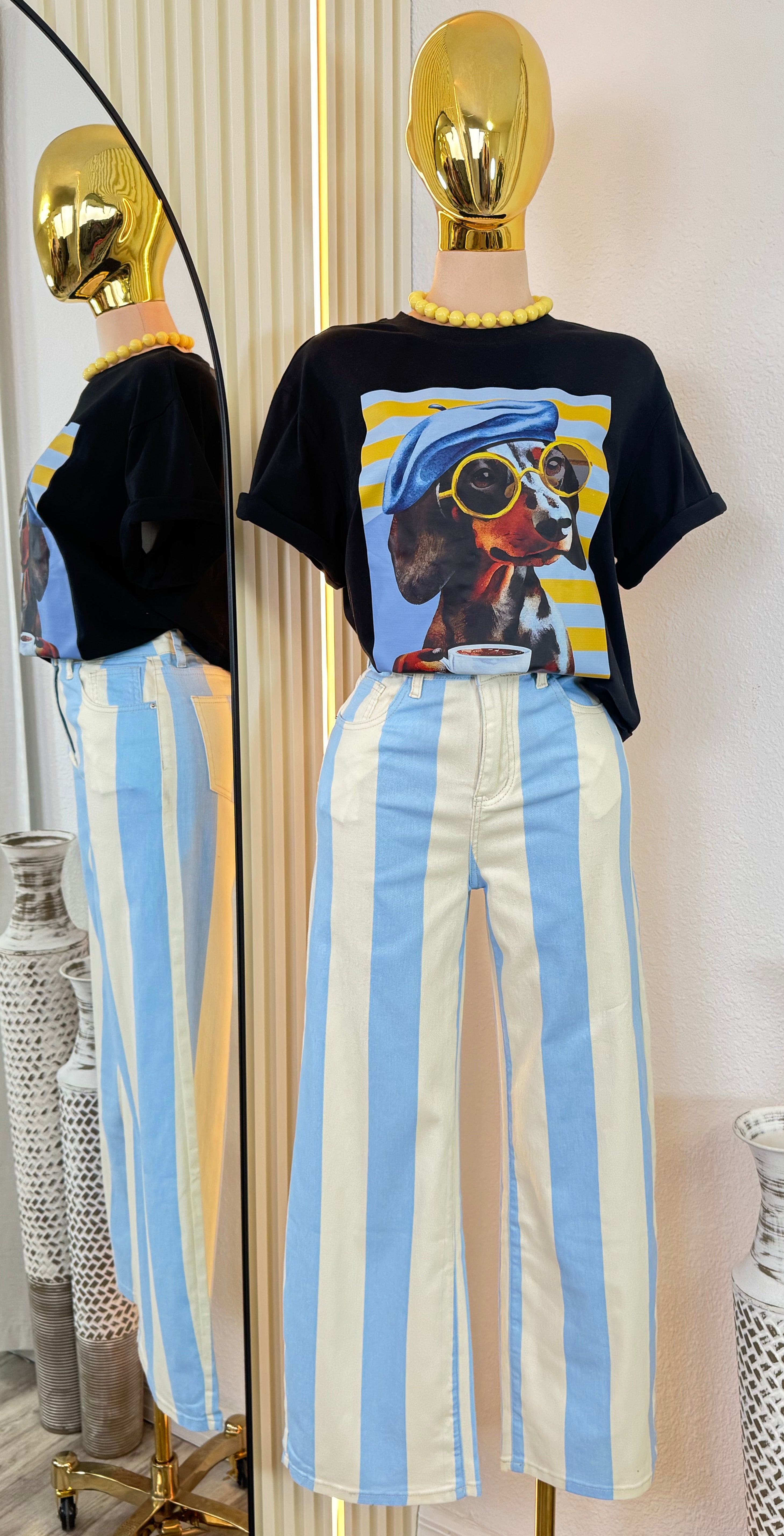 Midnight Pup Graphic Tee