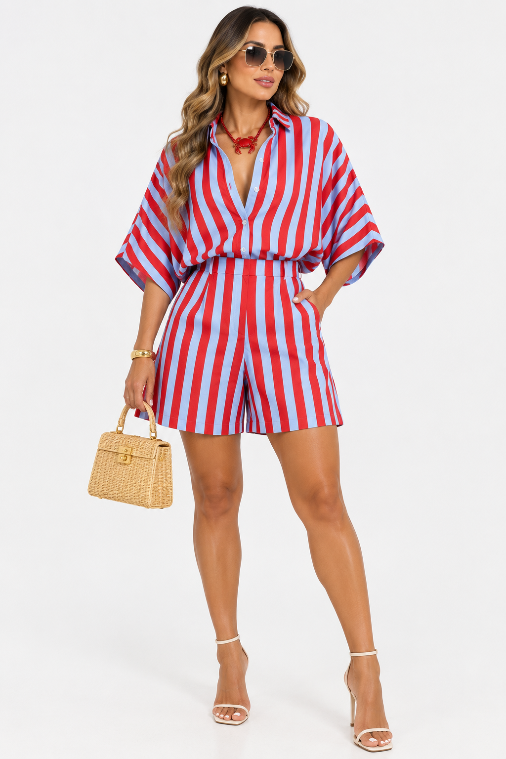 CAPRI STRIPE SET
