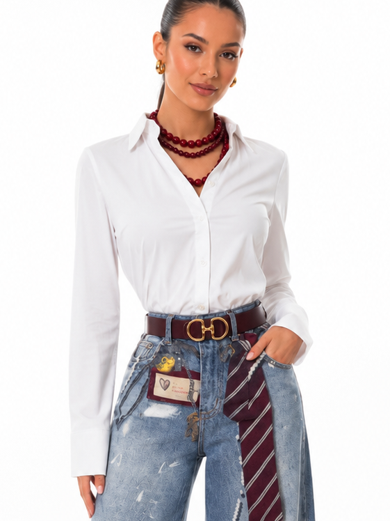 EVELYN STRETCH SHIRT