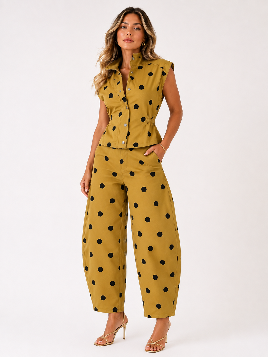 ZARELLE POLKA DOT BARREL