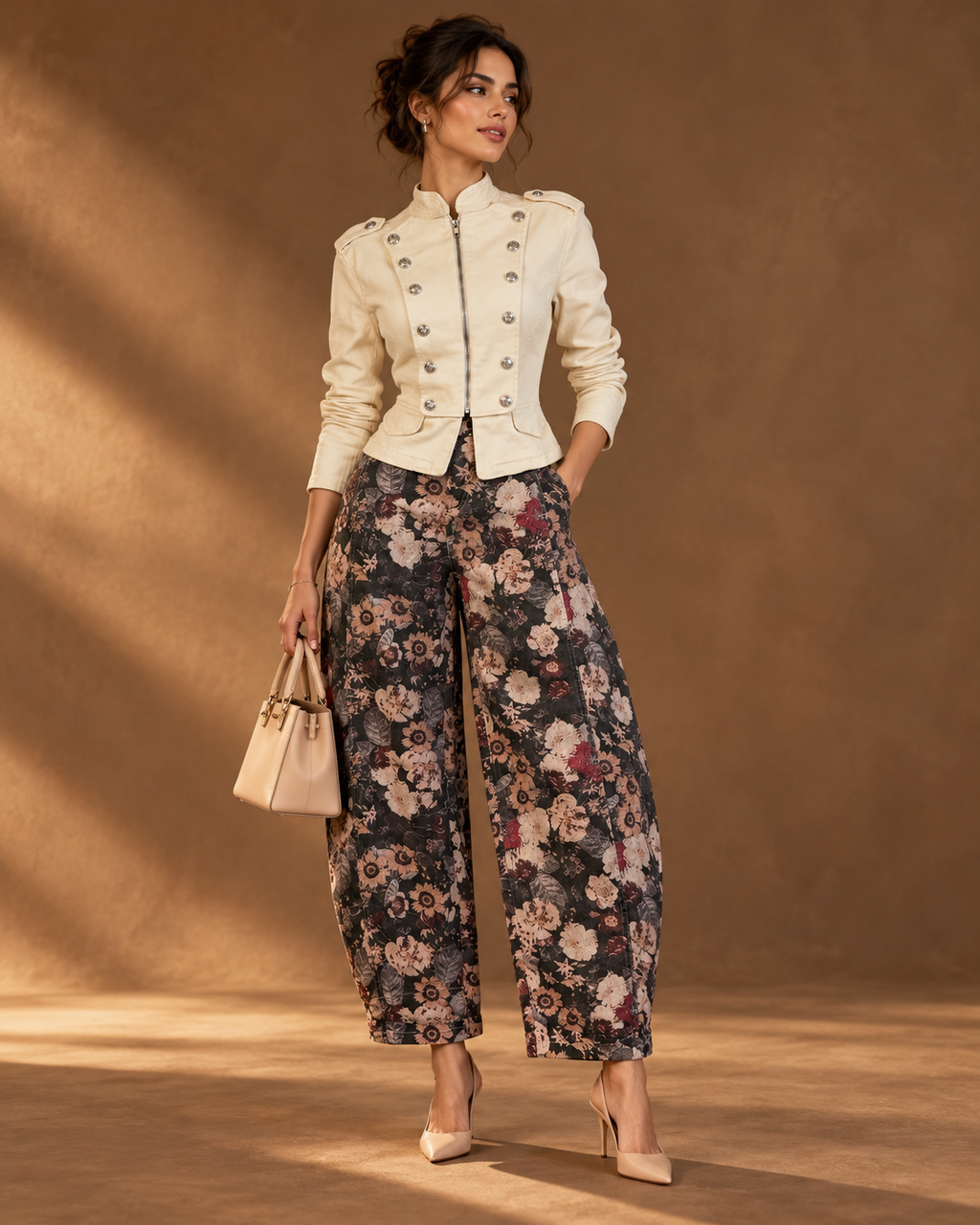 ADELINE NAPOLEON DENIM JACKET