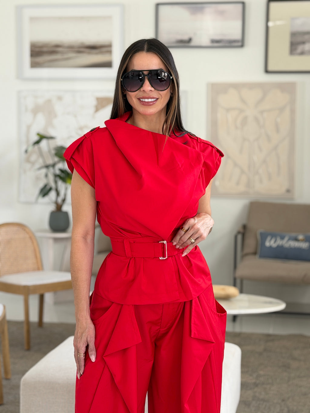 DONATELLA SET RED