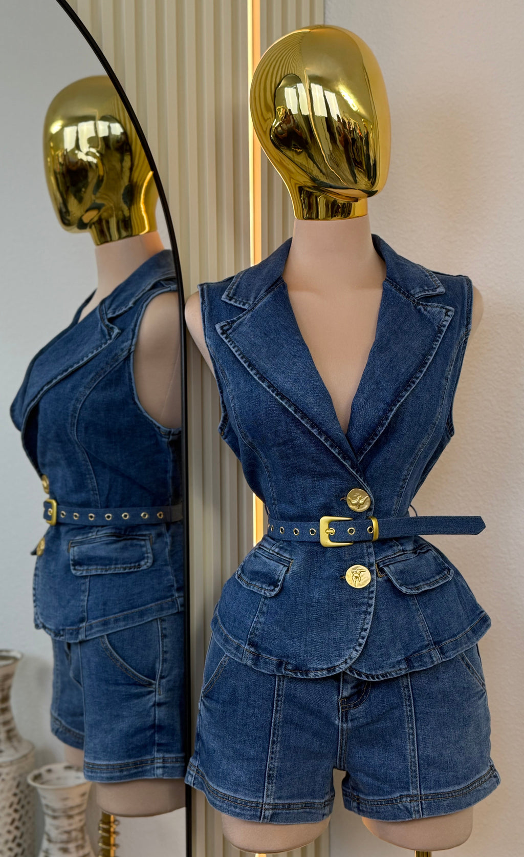 BLAIR DENIM SET