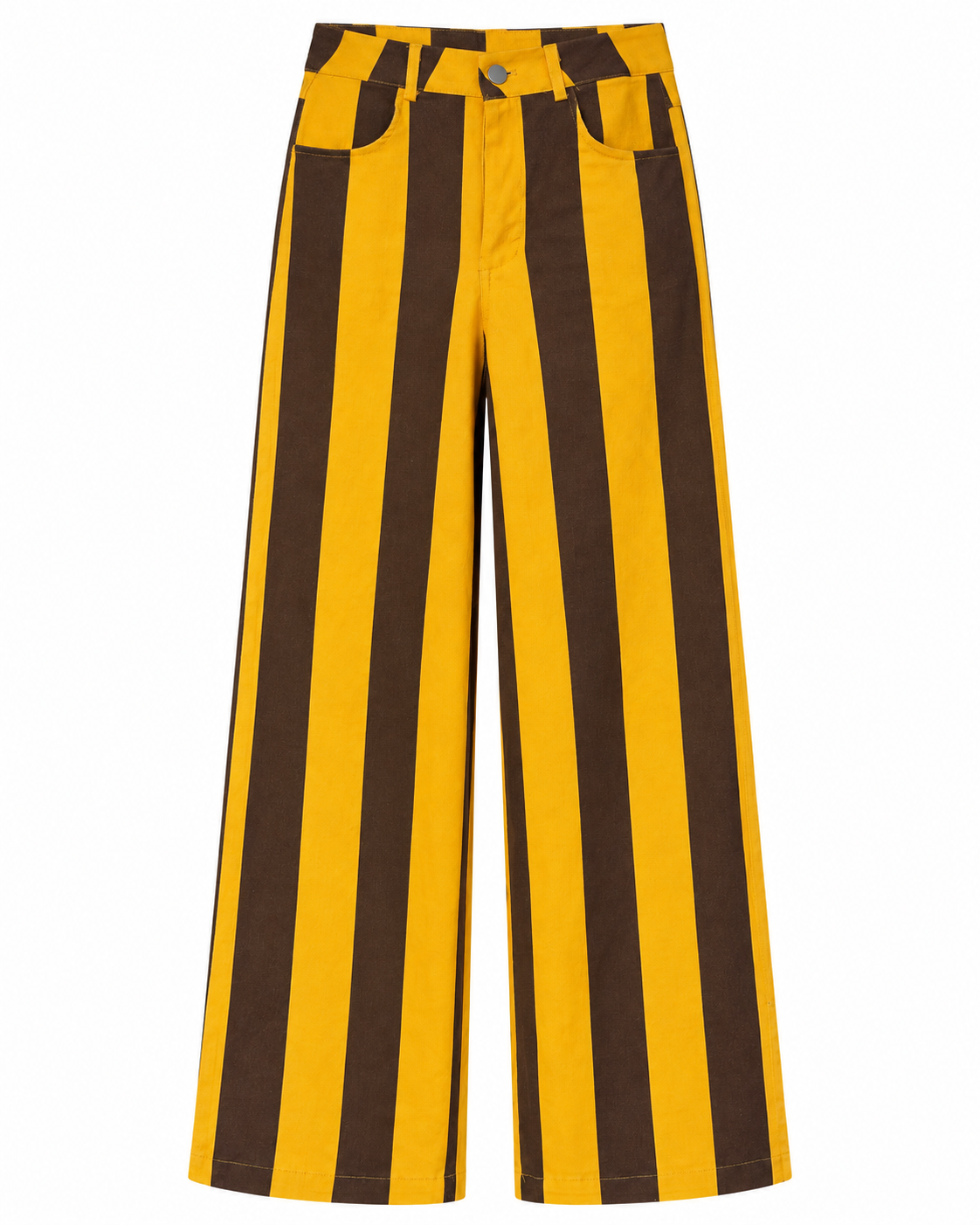 GOLDEN STRIPE WIDE LEG PANTS