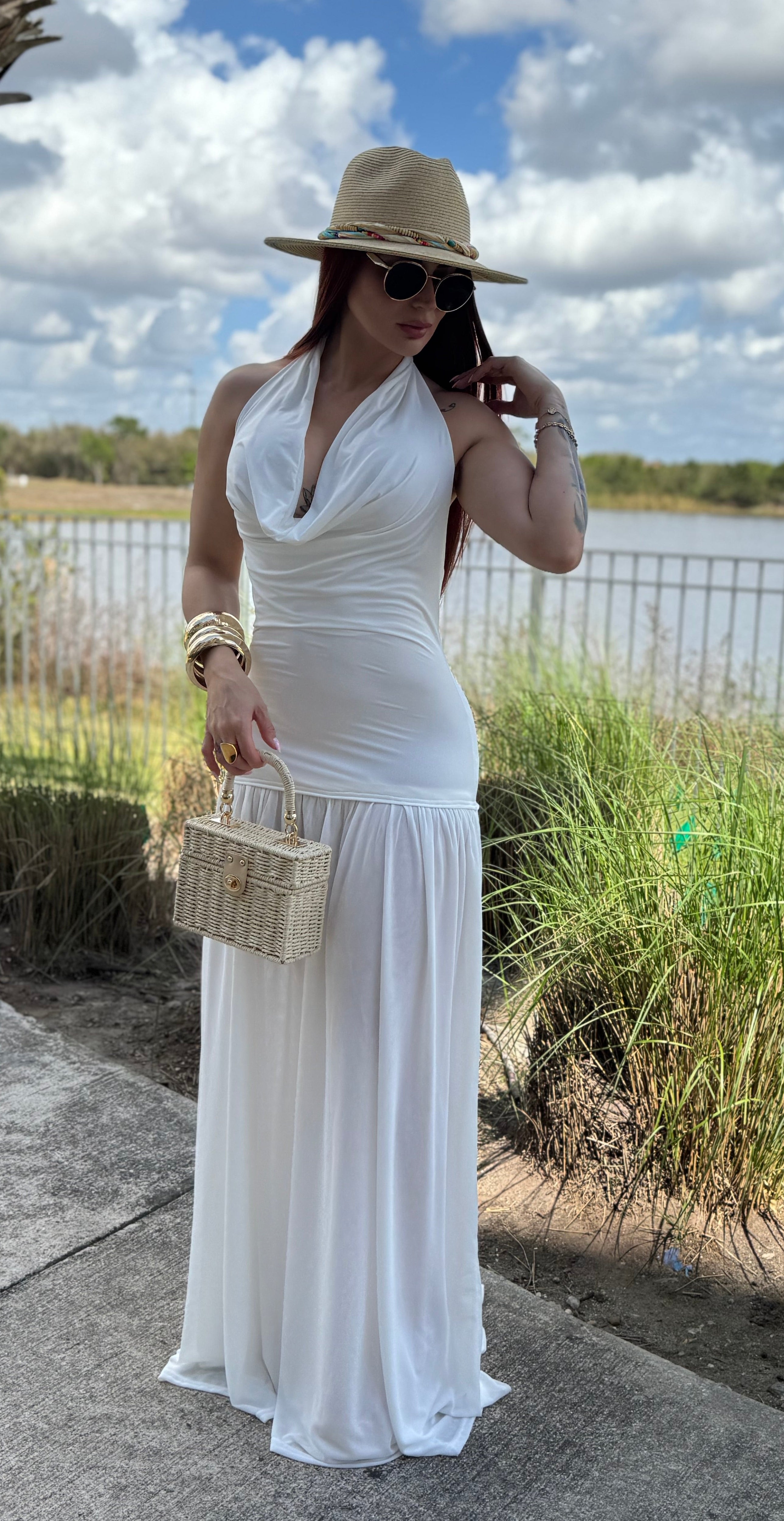 IVORY SERAPH MAXI DRESS