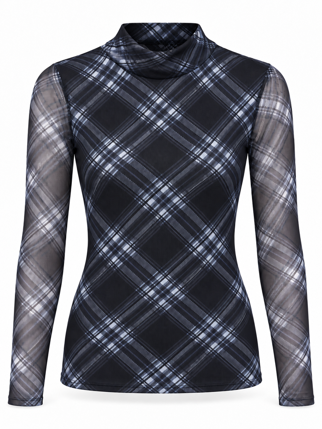 VIVIENNE PLAID TOP