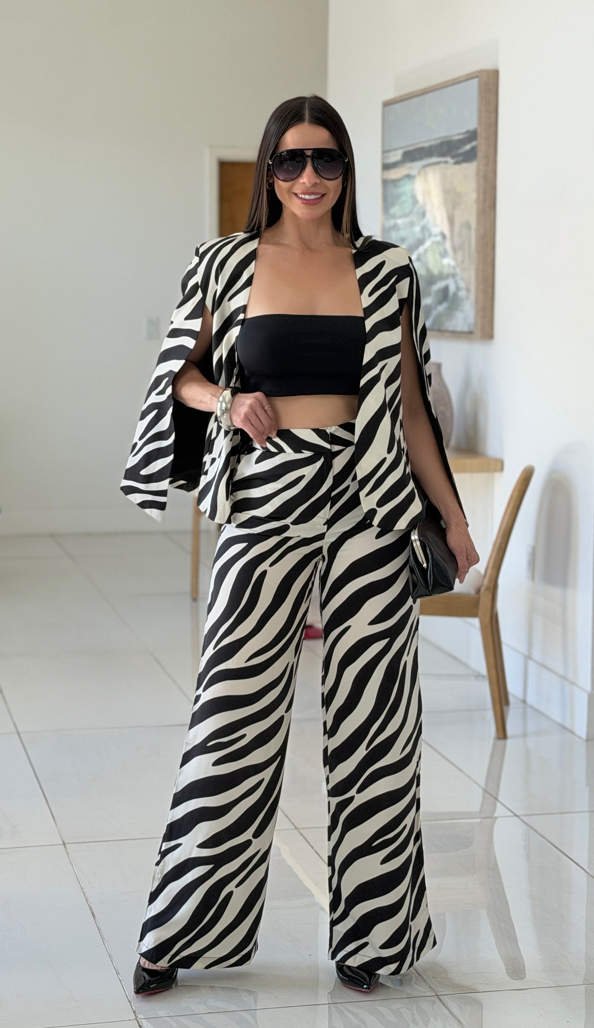 TILA ZEBRA SET – BLACK