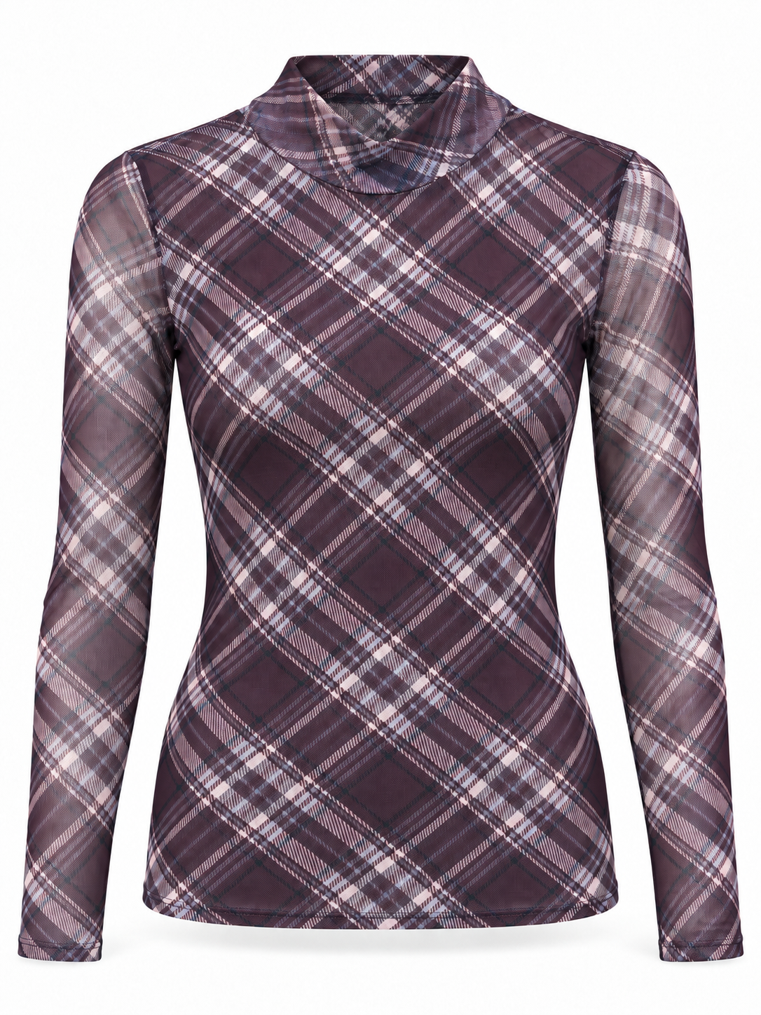 VIVIENNE PLAID TOP