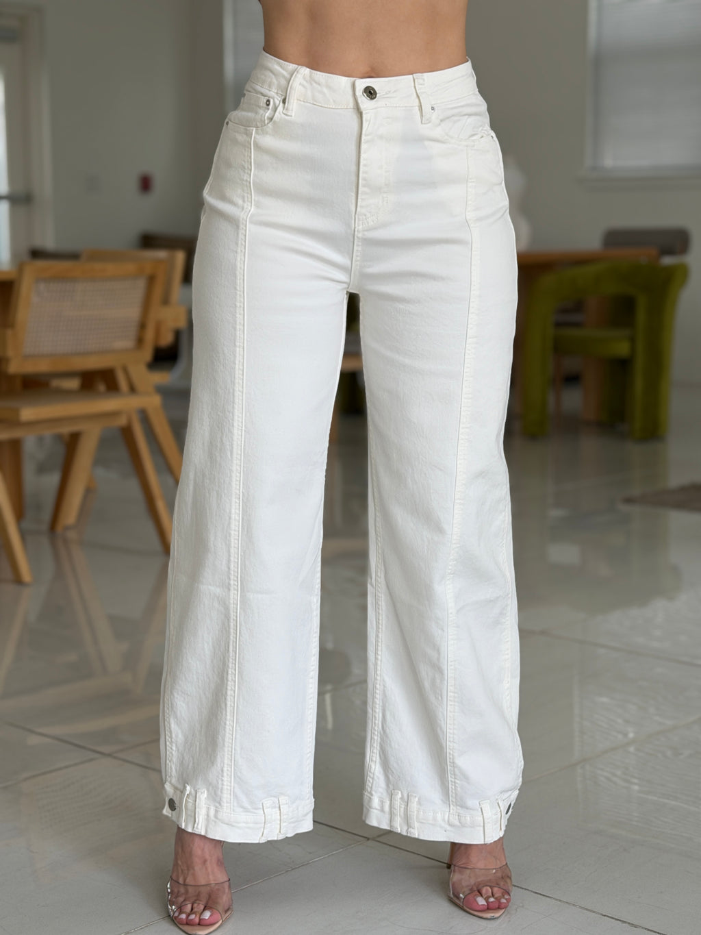 SIENNA WIDE LEG DENIM PANTS