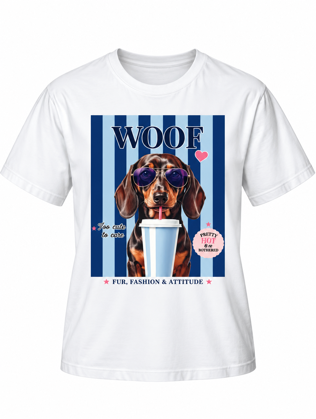 PRETTY WOOF GRAPHIC TEE