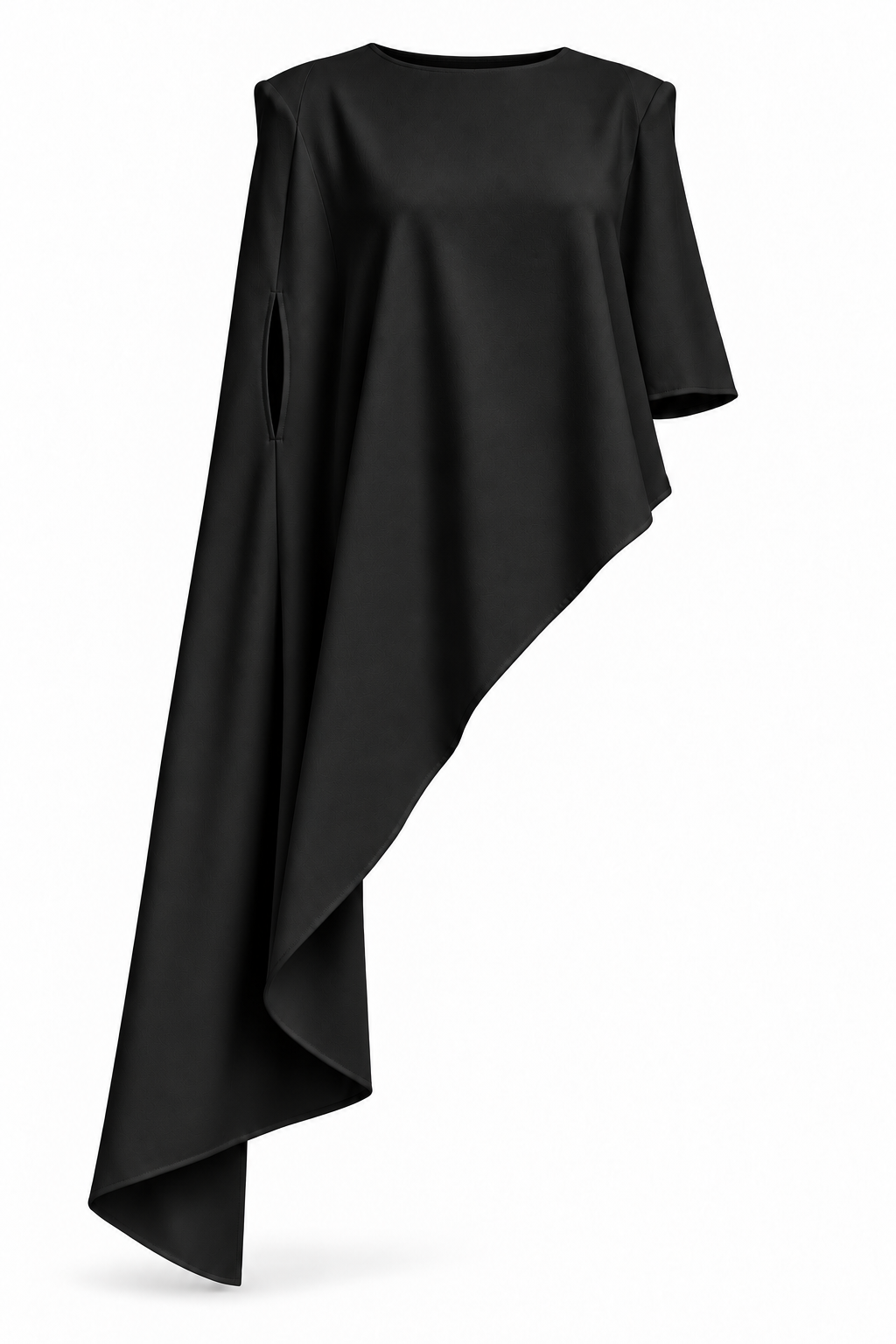 ÉLITE DRAPE ASYMMETRIC TOP