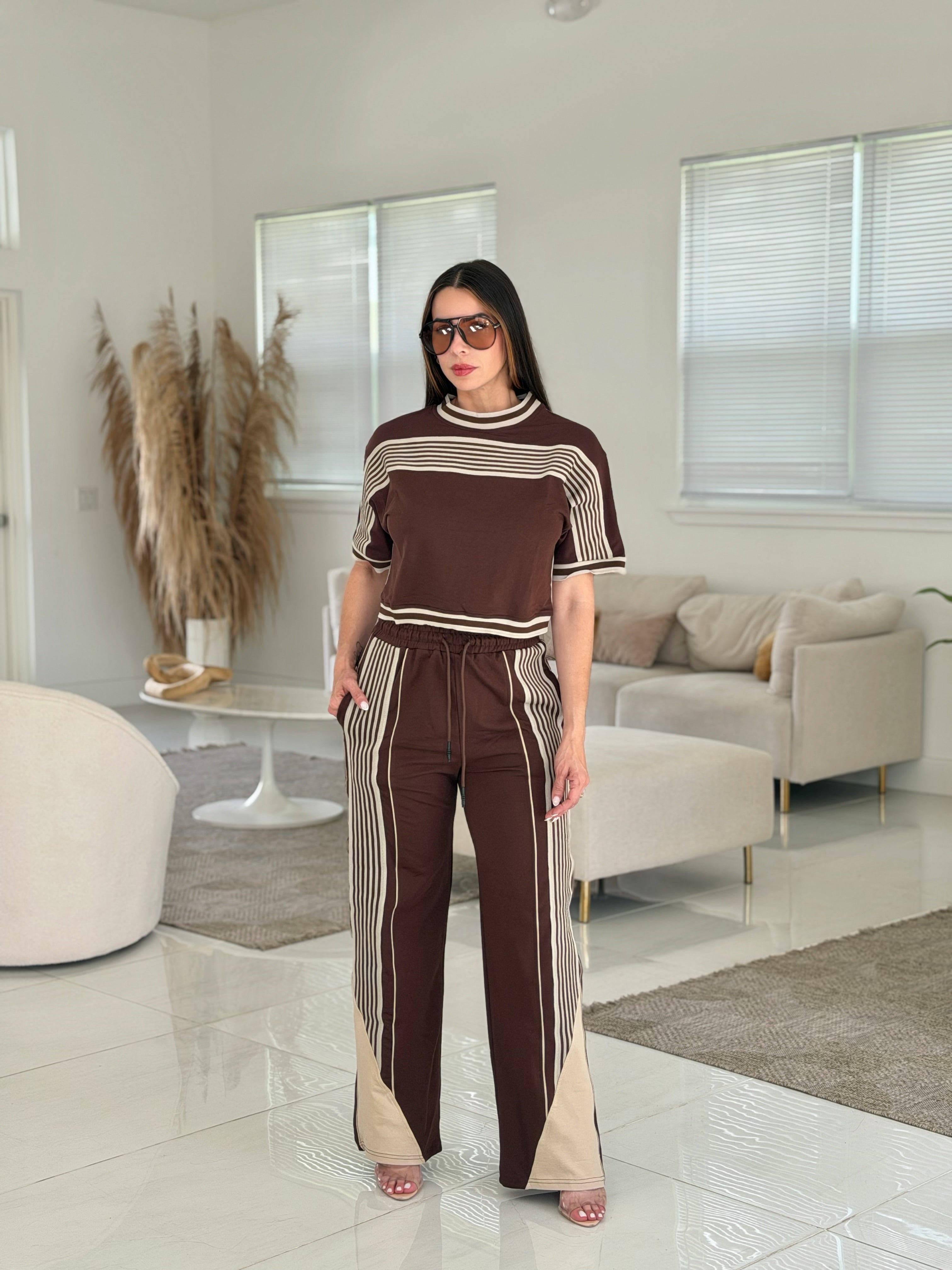 TUSCANY STRIPE SET