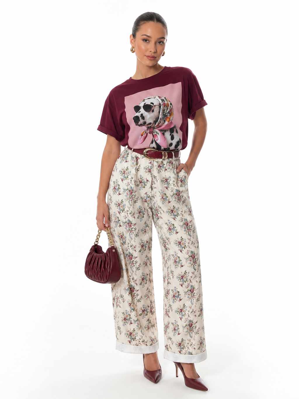 EMILIA FLORAL ITALIAN PANTS