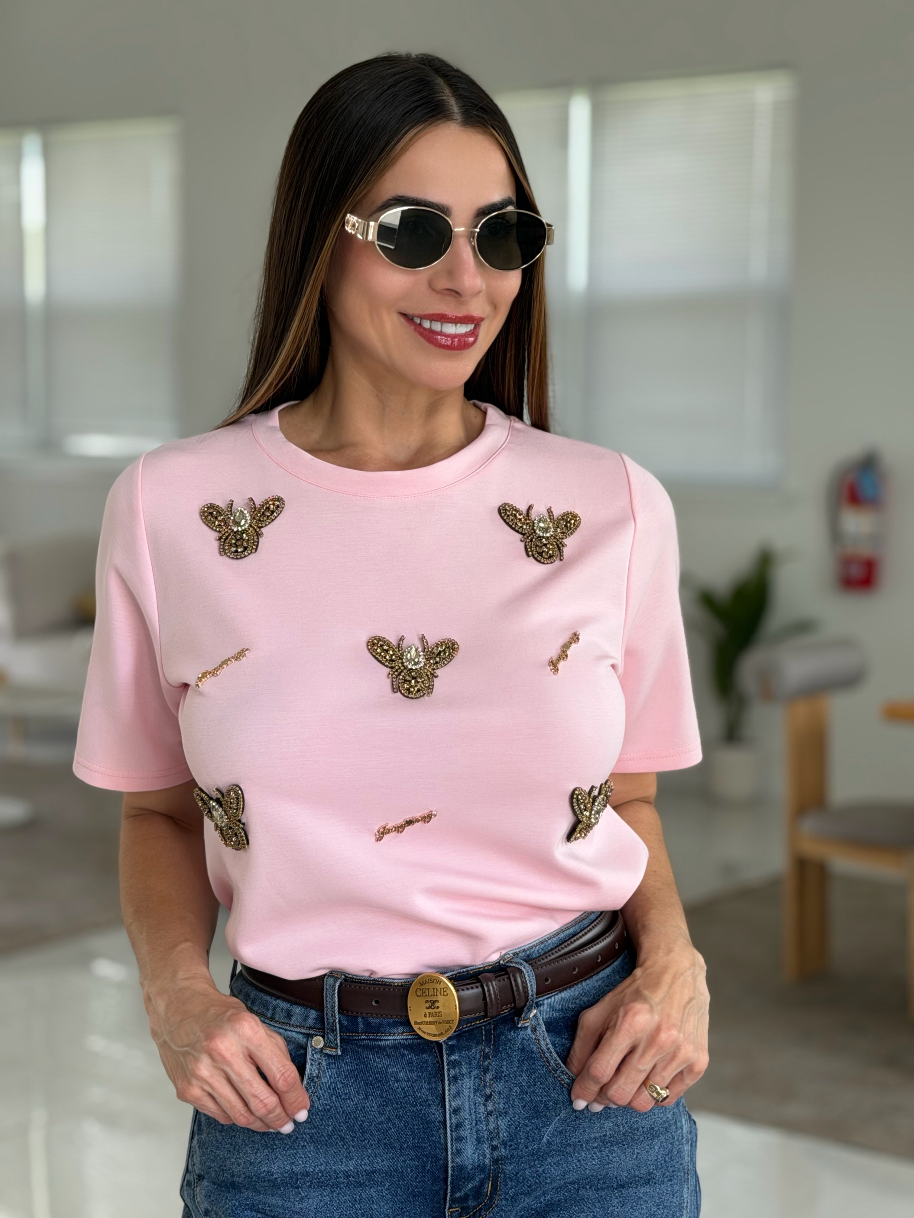 BLAIR BEE TEE PINK