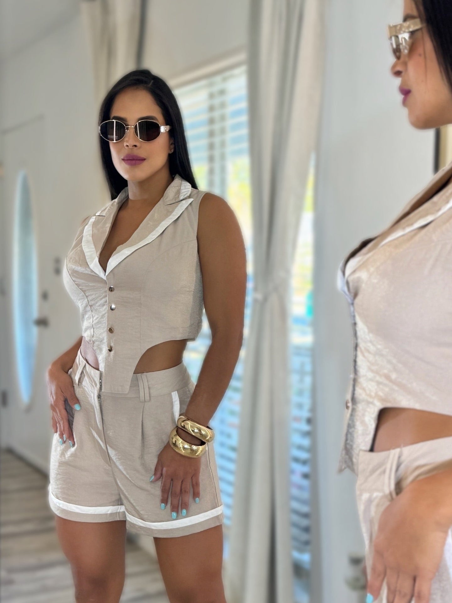 SANTINA ITALIAN SATIN SET