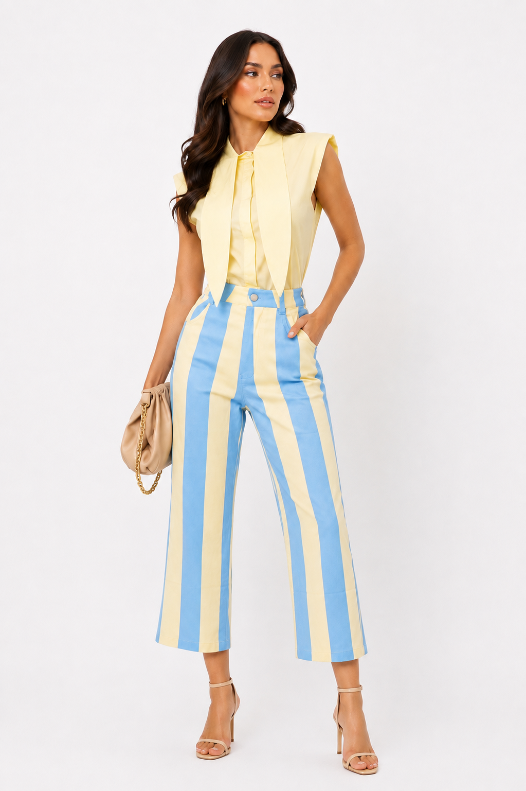 RIVIERA STRIPE PANTS