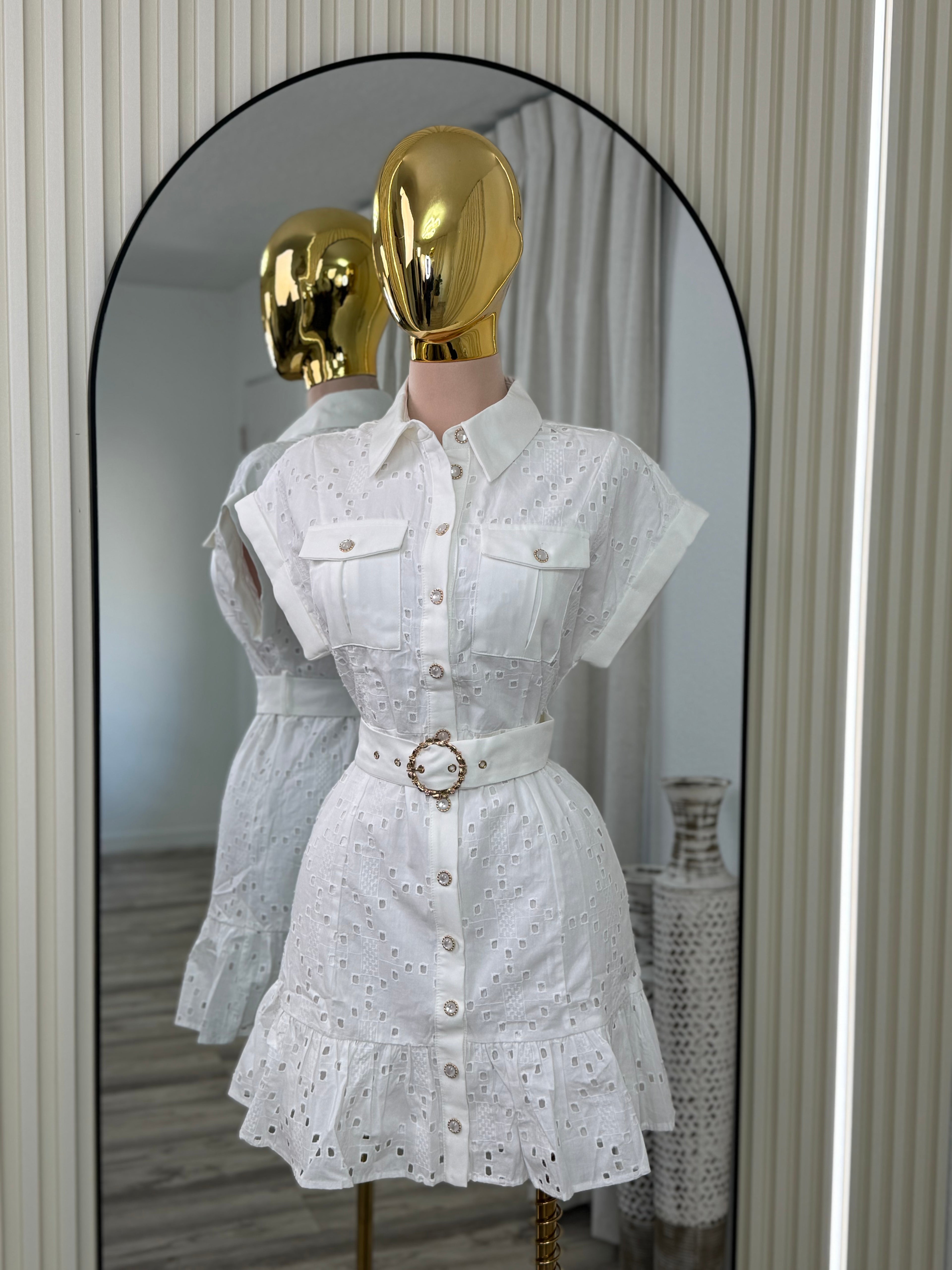 ALMA SHIRT DRESS