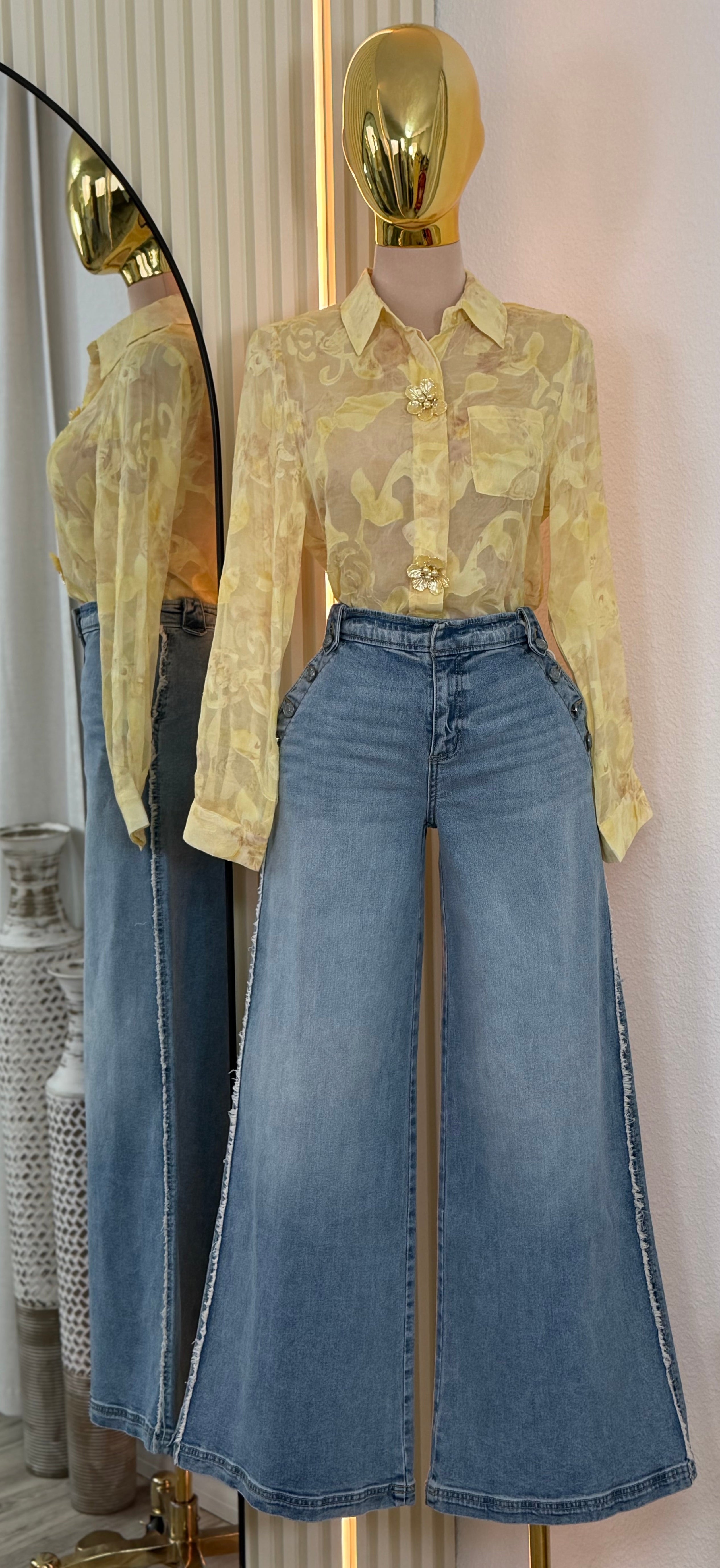 MAISIE SHEER SHIRT