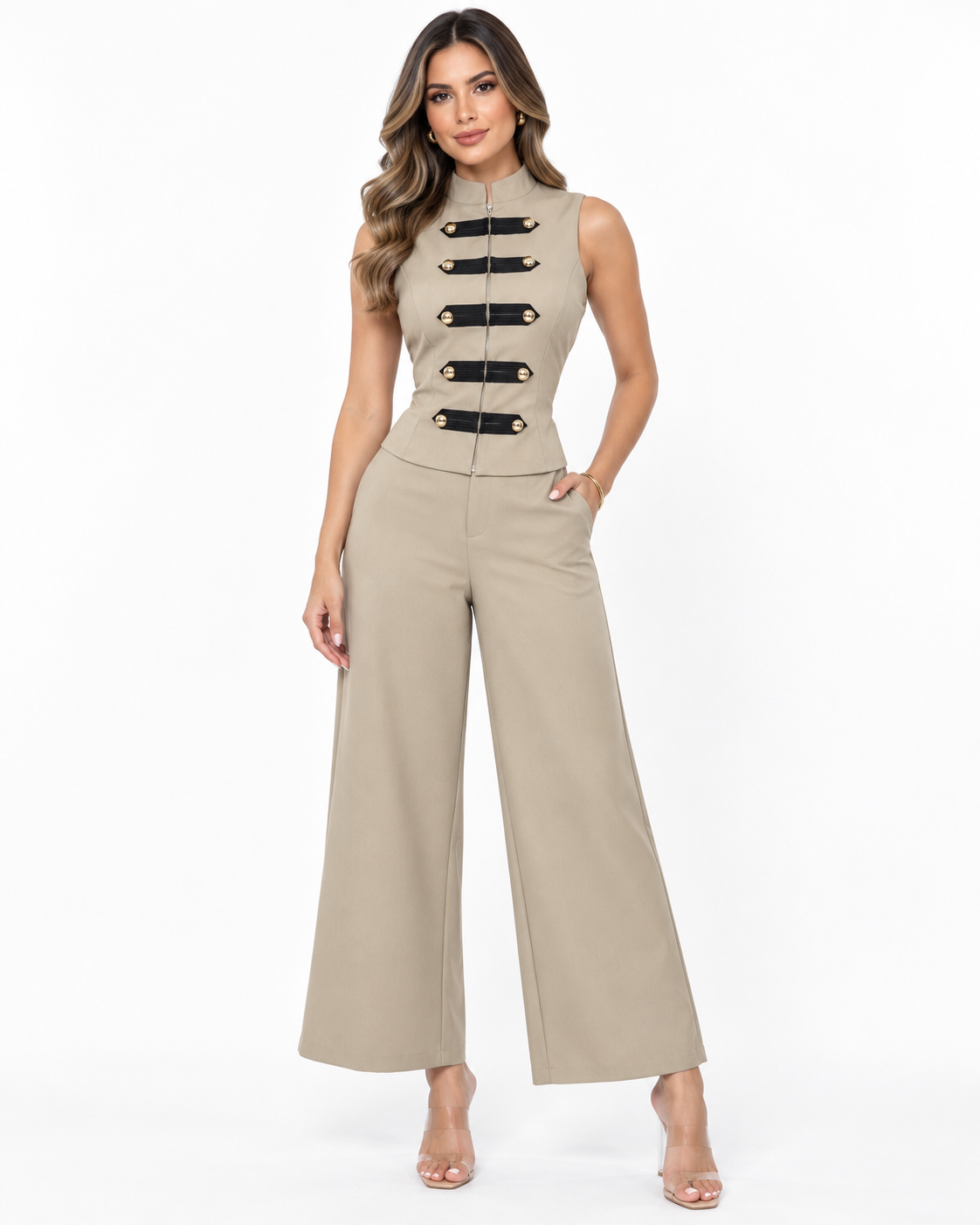 AURELIA NAPOLEON SET – TAUPE