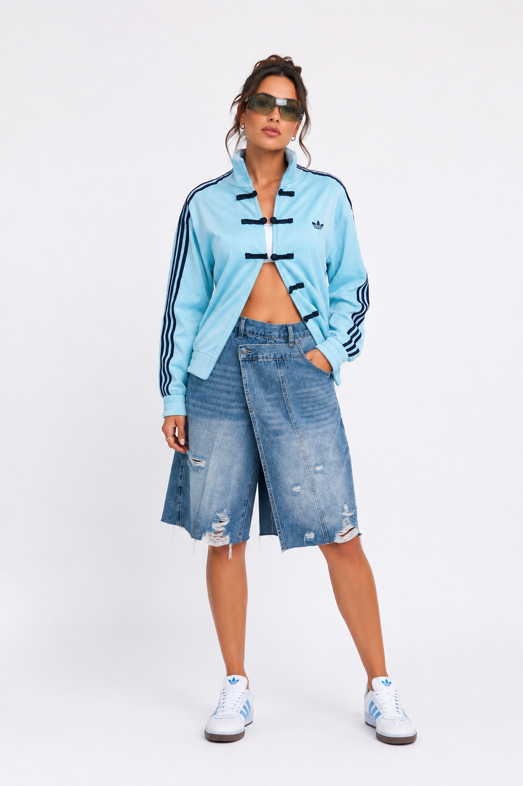 MADISON DENIM BERMUDA