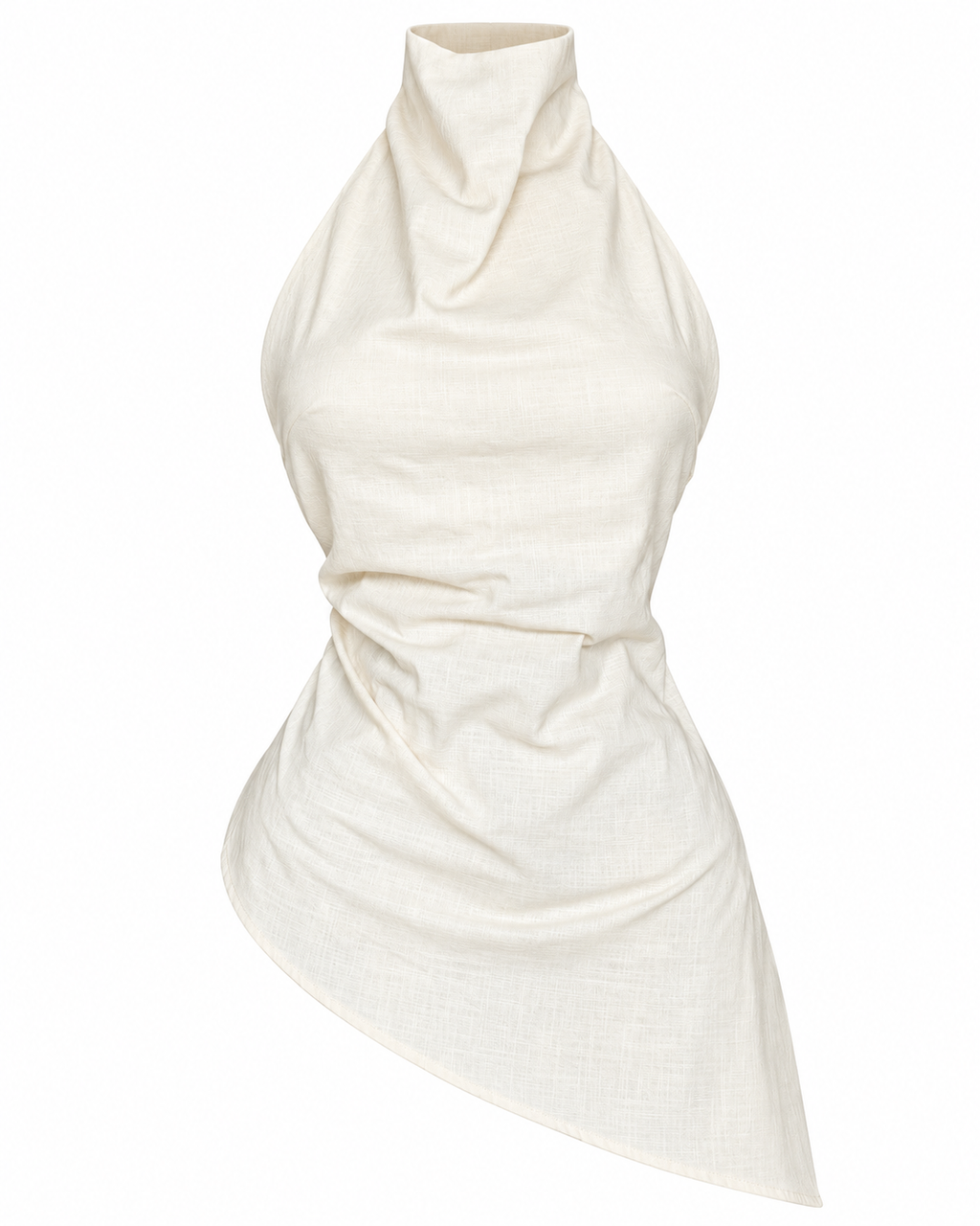 SIENNA DRAPED HALTER TOP