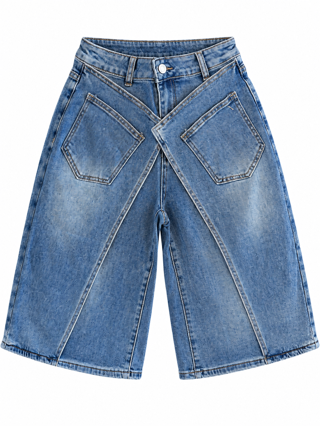 REBEL POCKET DENIM BERMUDA