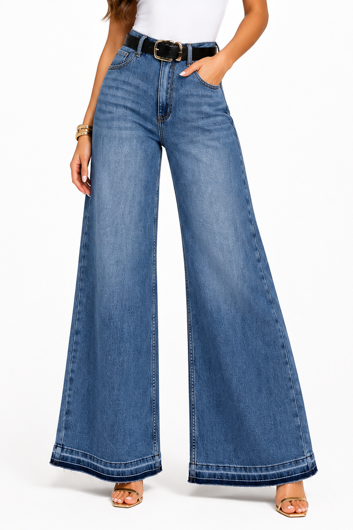 HARPER WIDE LEG JEANS