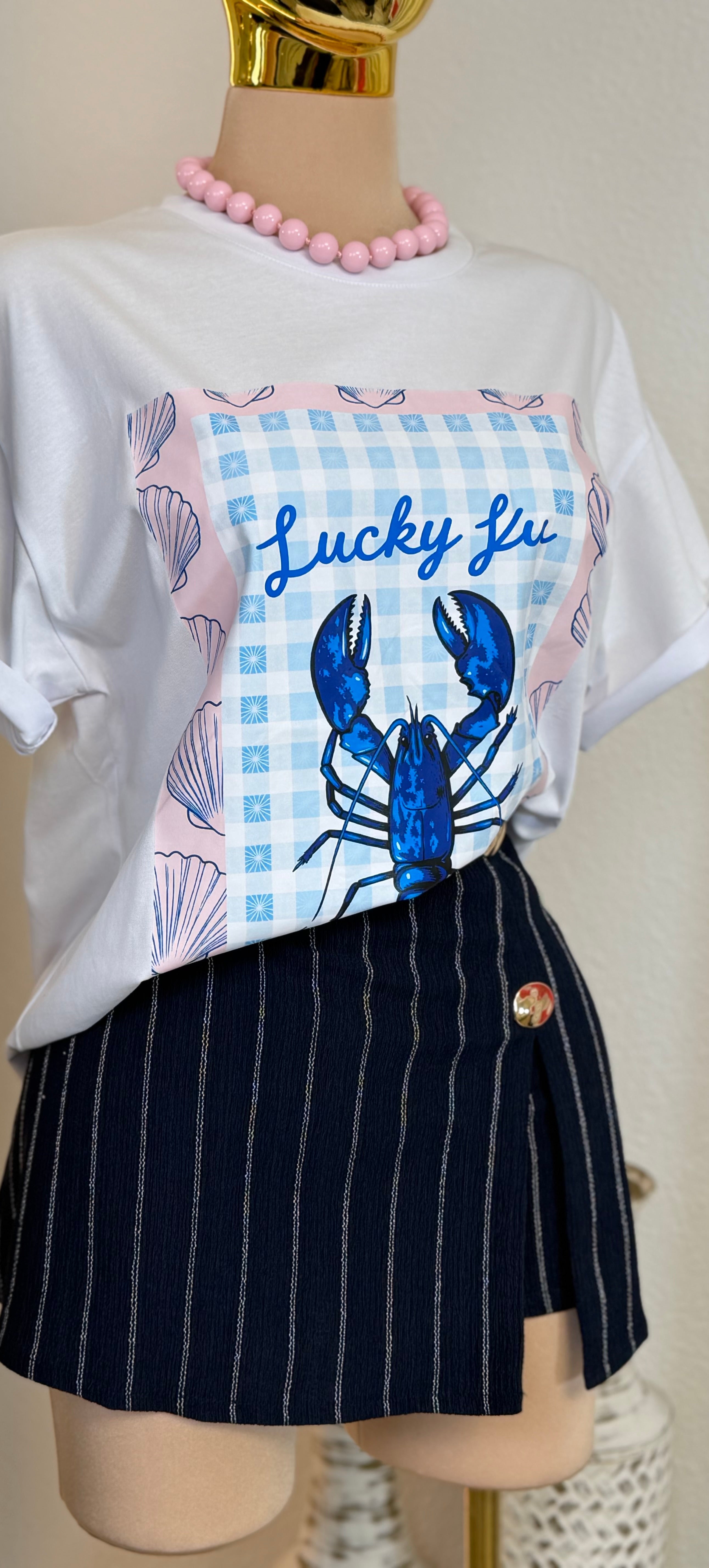 CAPRI LUCKY TEE – WHITE