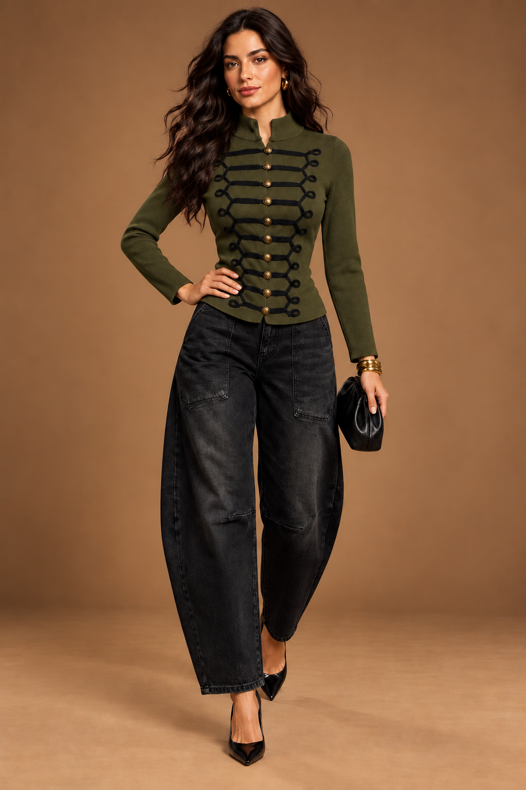IMPERIAL CHIC KNIT SWEATER