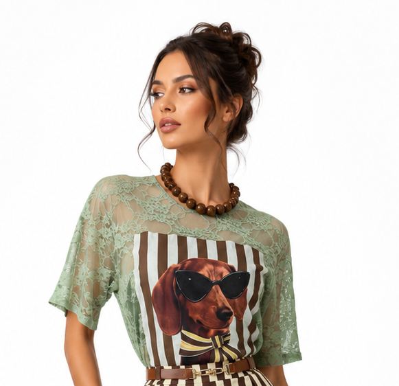 SAGE DAISY TEE