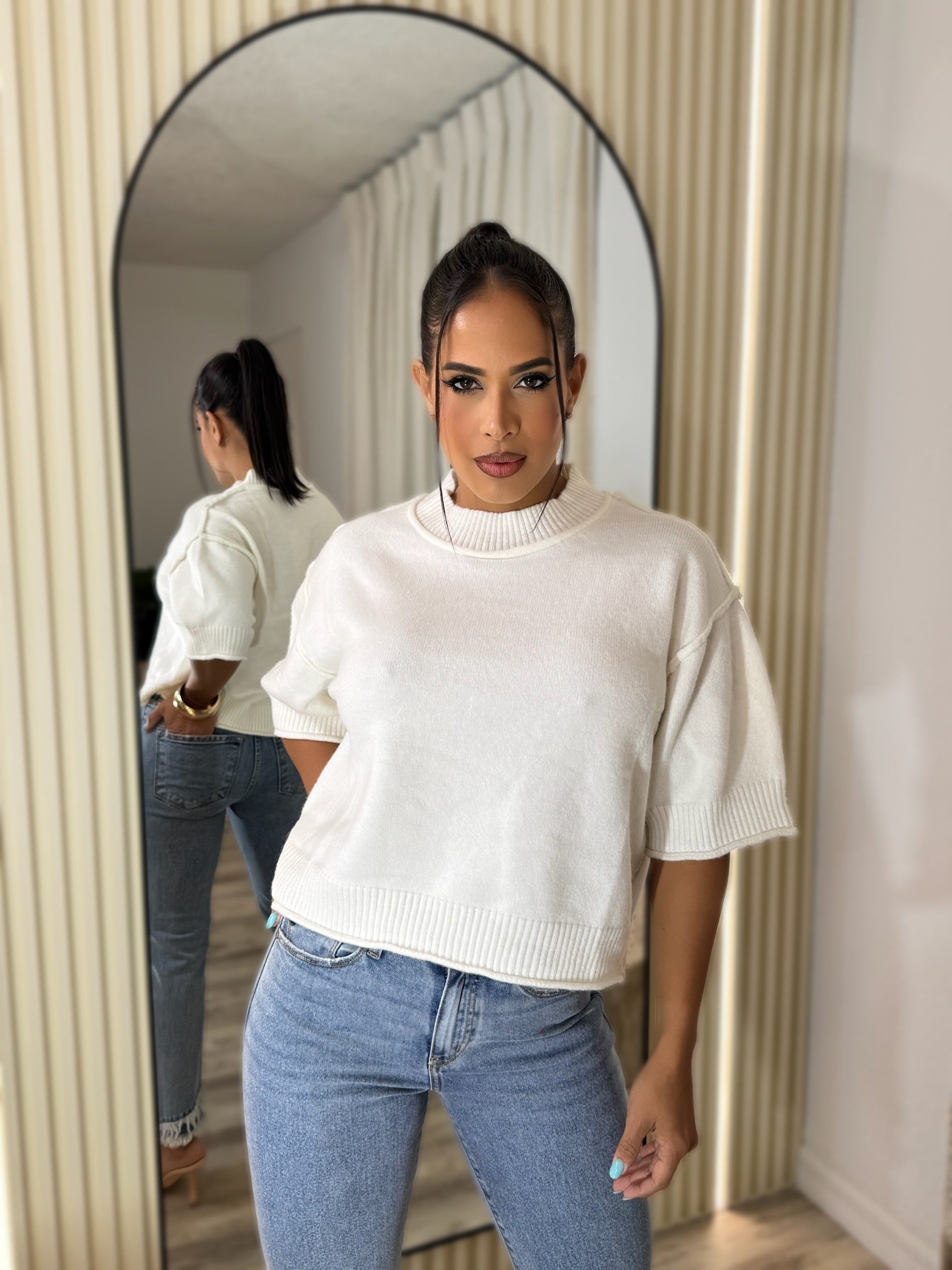 MADELINE KNIT TOP