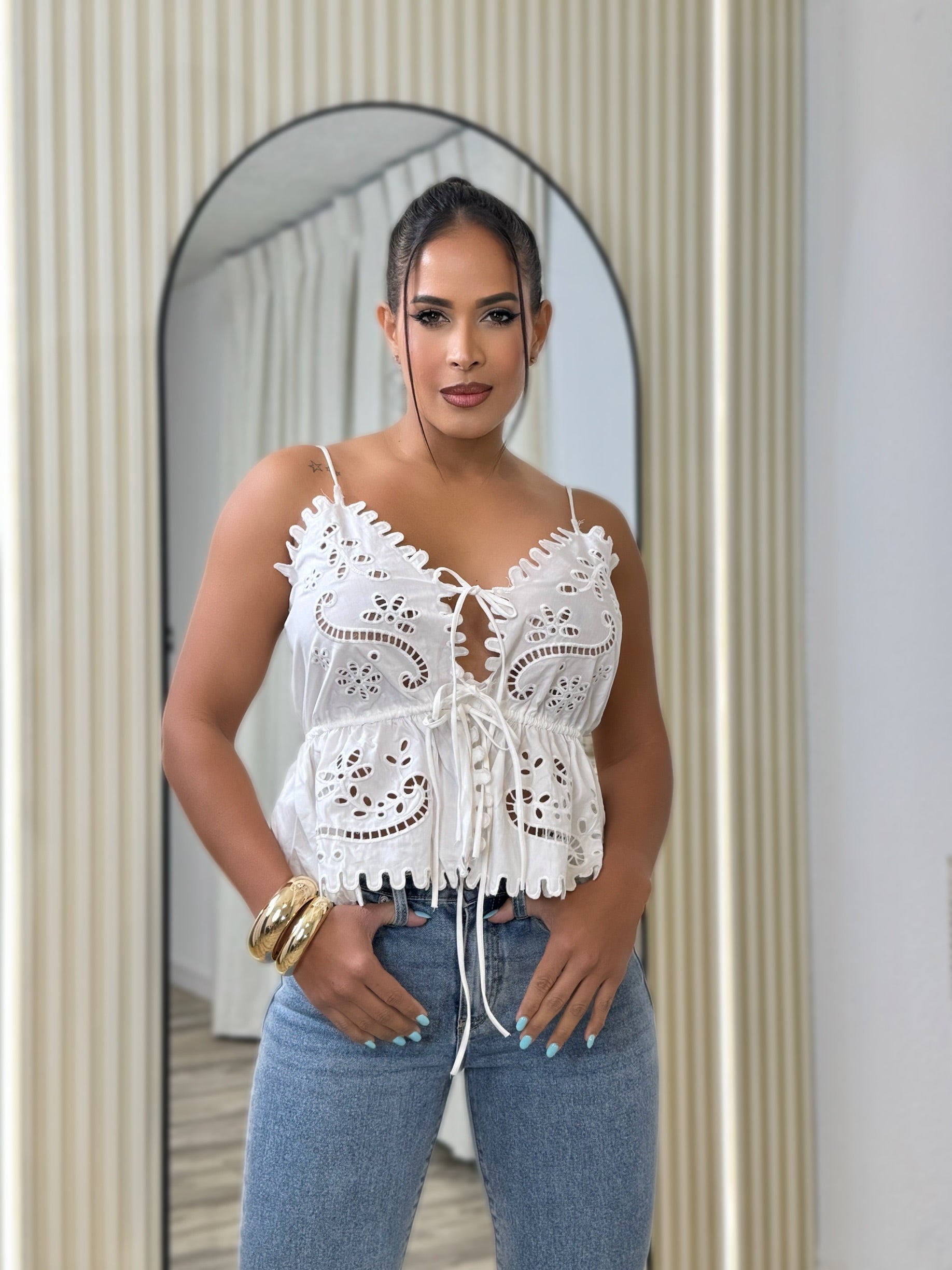 ELOISE LACE TOP
