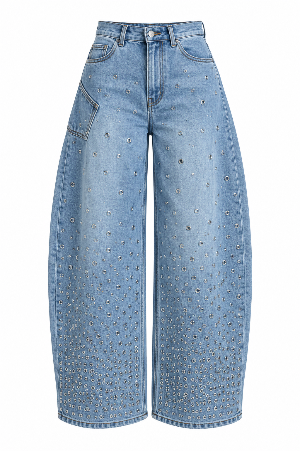 SAMIRA EYELET JEANS