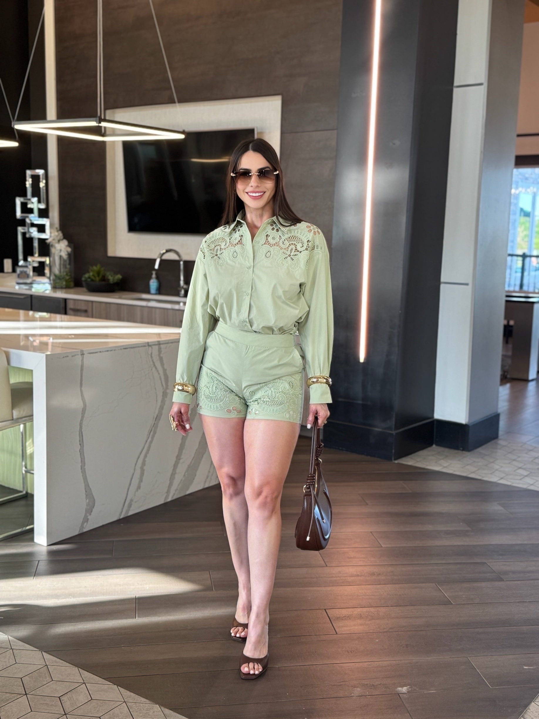 ALYNE SET - SAGE GREEN