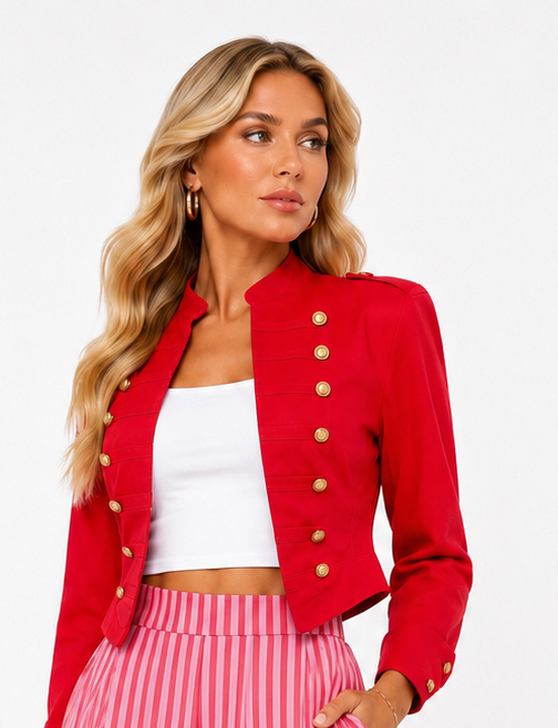 REGAL SCARLET JACKET