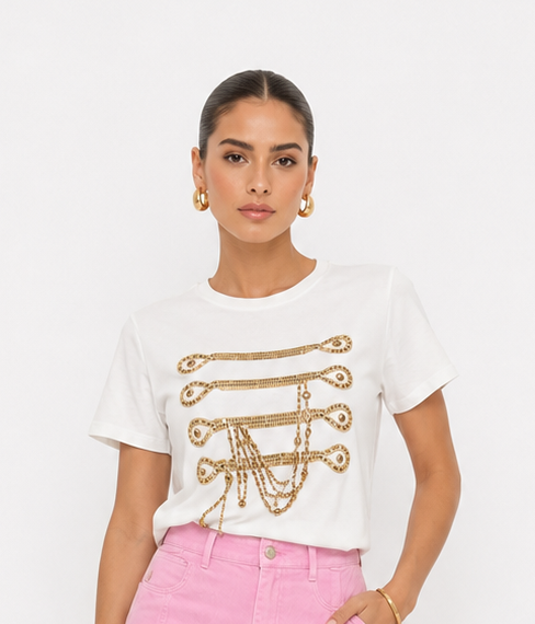 GOLDEN CHAINS TEE